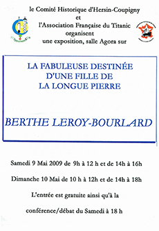 Mme Berthe Leroy mise à l'honneur !