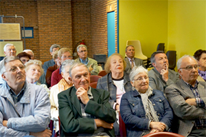 Une belle assistance était venue écouter notre conférencier