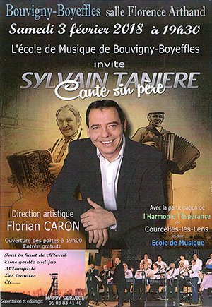 Affiche du Concert à Bouvigny-Boyeffles